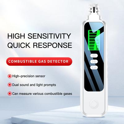 Erdgasdetektoren, 50-1000 ppm, tragbarer Handgasdetektor mit LCD-Hintergrundbeleuchtung