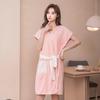 Women's Coral Fleece Wearable Bath Towel - Absorbent, Thick, No-Shed Bath Skirt Robe