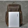 Genuine Crazy Horse Leather Backpack for Men and Women - Retro Cowhide Design