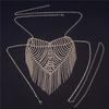 Men's Shiny Rhinestone Sexy Body Chain