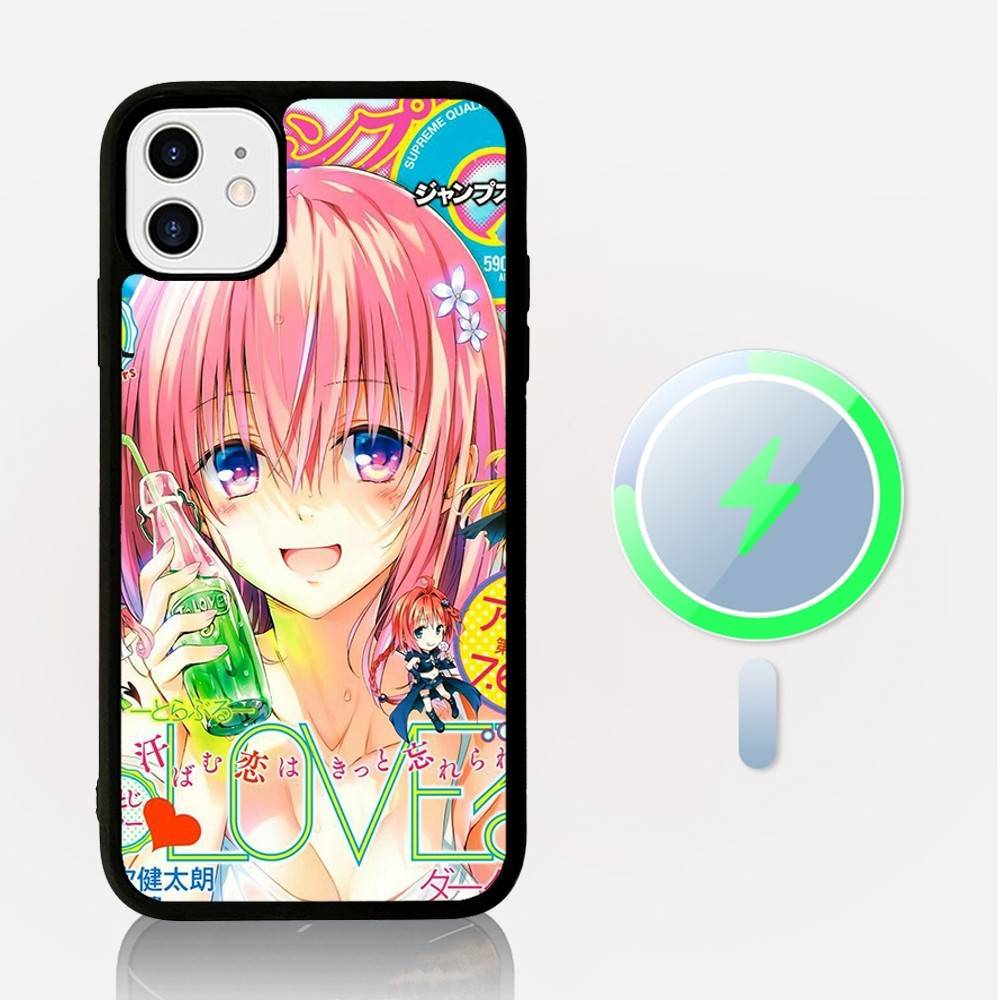 Classic Beautiful Anime Girl To Love-Ru Phone Case Magnetic Case For IPhone 16 14 13 12 11 15 Pro Max Plus For Magsafe Wireless