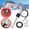 Red LED Pointer 85mm Gauge 0~10Bar Oil Pressure+Water Temp+Fuel Level Gauge+Voltmeter 0-190ohm Fuel Sensor Car Boat DC12V Custom