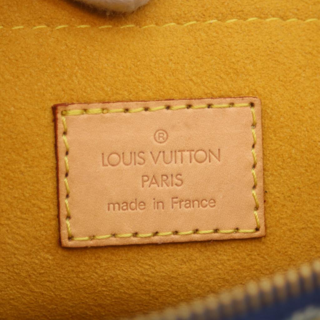 LOUIS VUITTON 05 M95019 05 Monogram Denim Neo Speedy Handbag blueUsed
