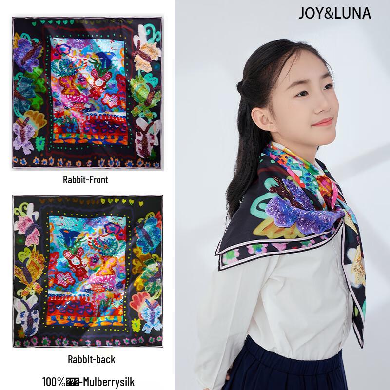 

Детский ретро шарф из тутового шелка JOY&LUNA