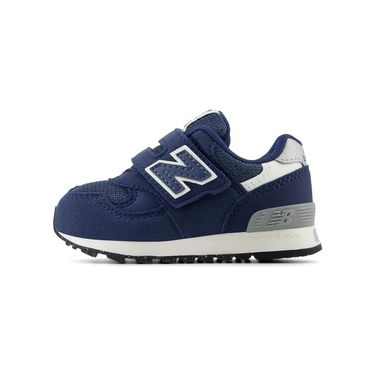 

New Balance NB 313 Удобные Прочные Износостойкие Амортизирующие Низкие Кроссовки для Ходьбы Детская обувь Темно-синий IO313AA2 25