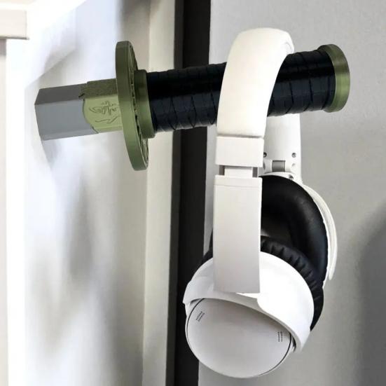 Earphone Holder Strong Load-bearing Space-saving Simple Installation Headphone Wall Mount Bracket Display Stand