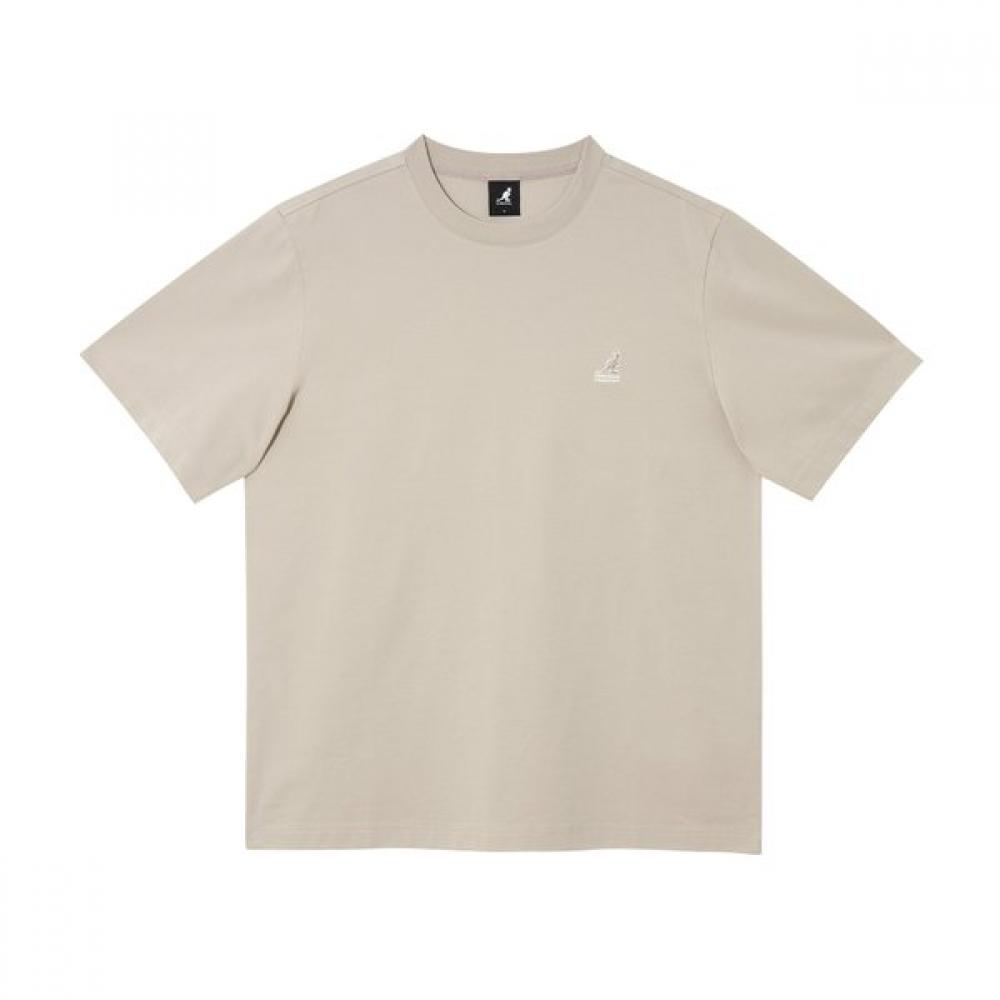 Kangol Tropical Graphic T shirT lighT Beige 2829 SS