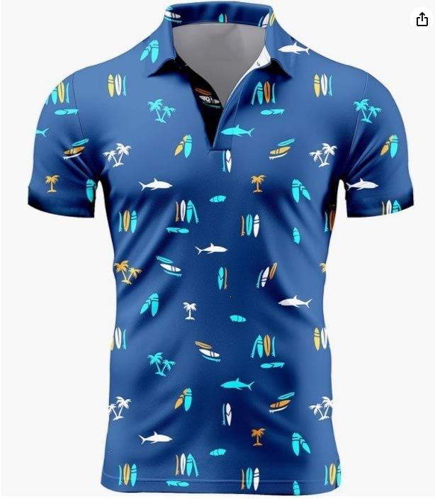 Men's Short-sleeve Polo Shirt, Essential Casual Wear, Comfy and Stylish.
