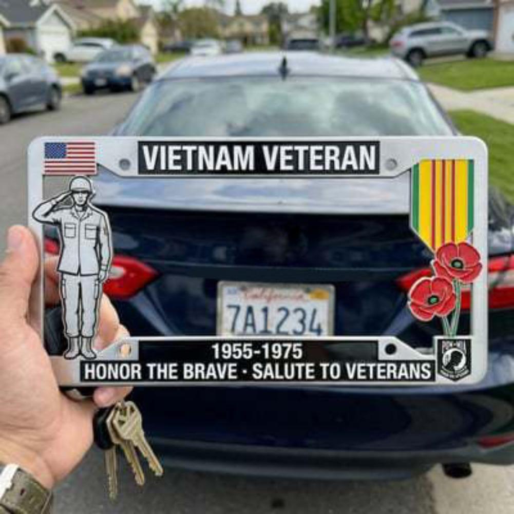 12×6 Inch 250th Anniversary Commemorative License Plate Frame - Meaningful Metal Alloy Decorative Gift For Personal Collection License Plate Covers