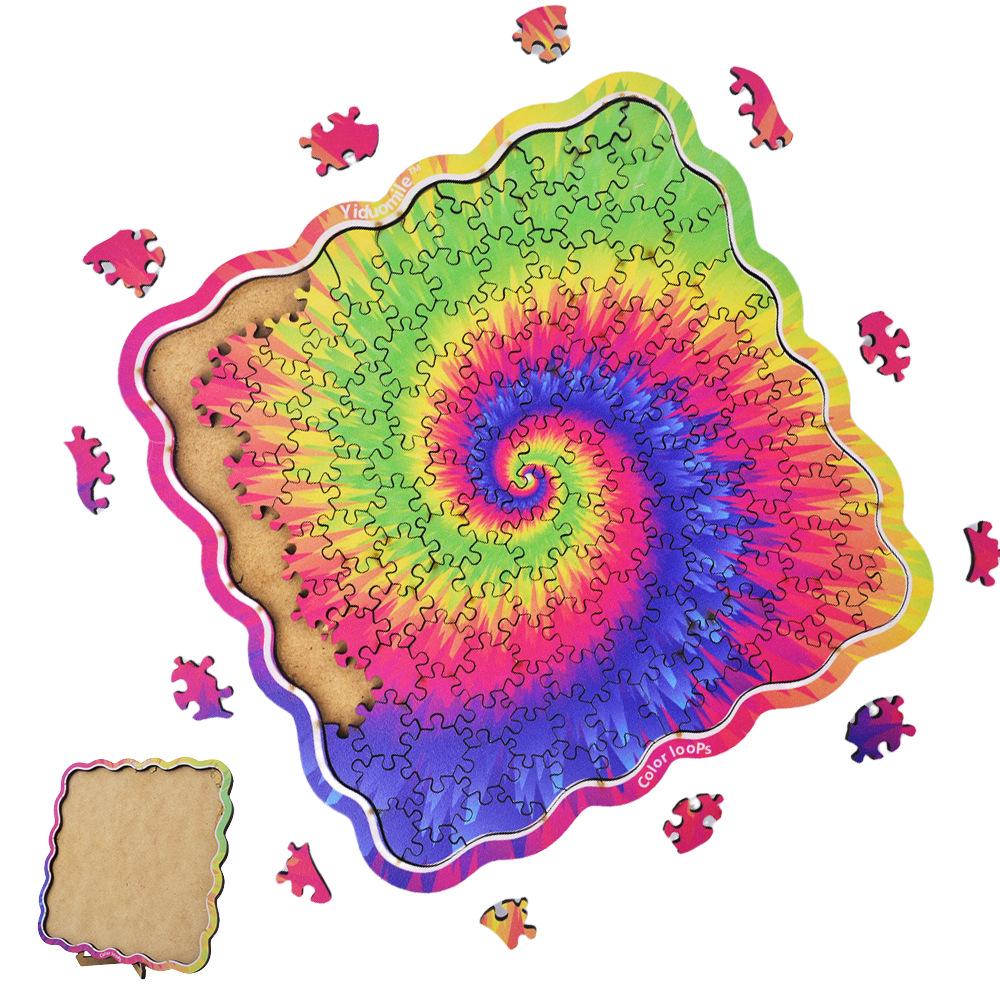 

Bright Wooden Jigsaw Puzzle Toy