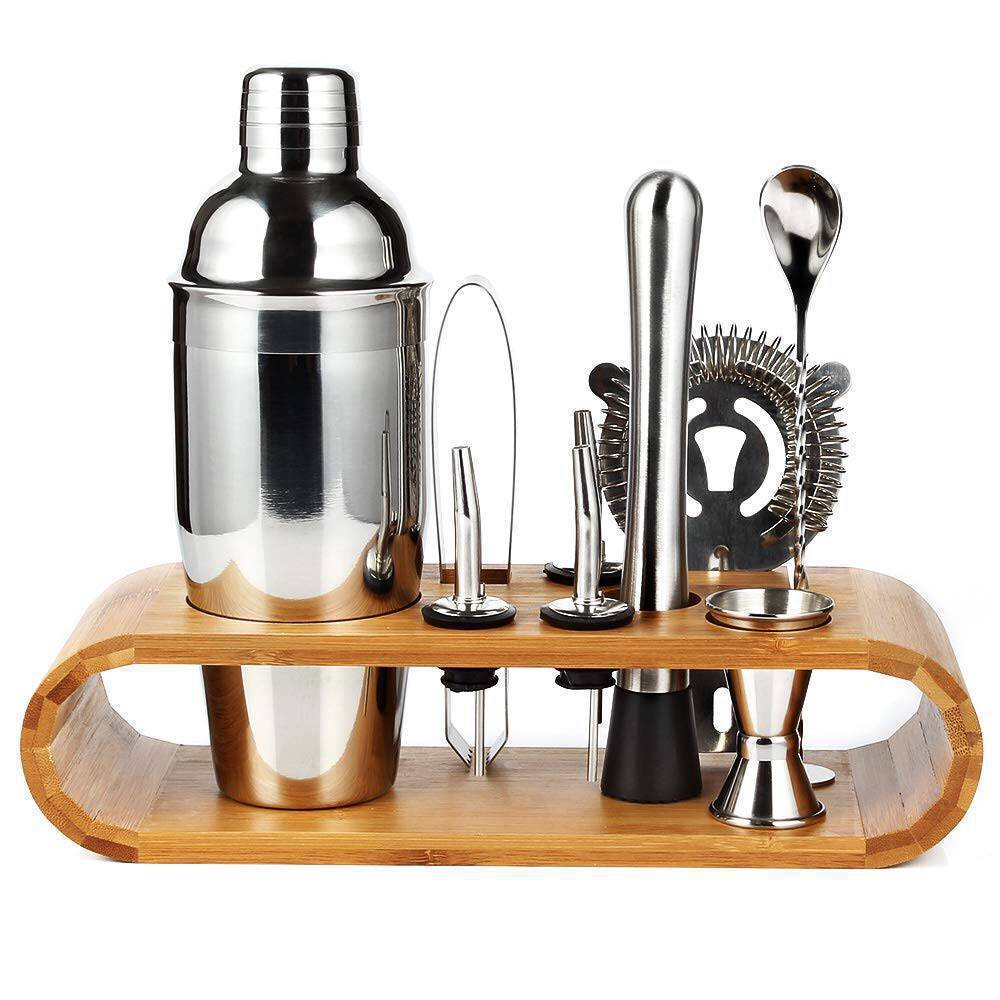 26 Years Old New Bartending Set Bar Stainless Steel Hand Crank Snow Jug Cocktail Shaker Set