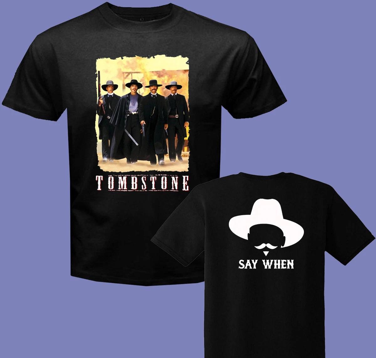 Tombstone Movie Huckleberry Men s Black Size S-3XL 3XL