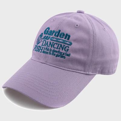 Garden Washed Ball Cap - Violet