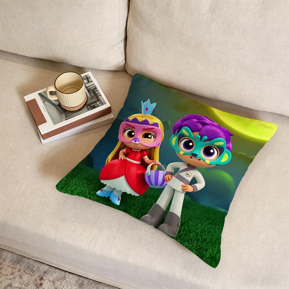 T-True And The Rainbow Kingdom Cushion Cover Fabric Soft Furnishing,Pillowcase, Cushion Cover, Sofa Pillow, Home Decoration