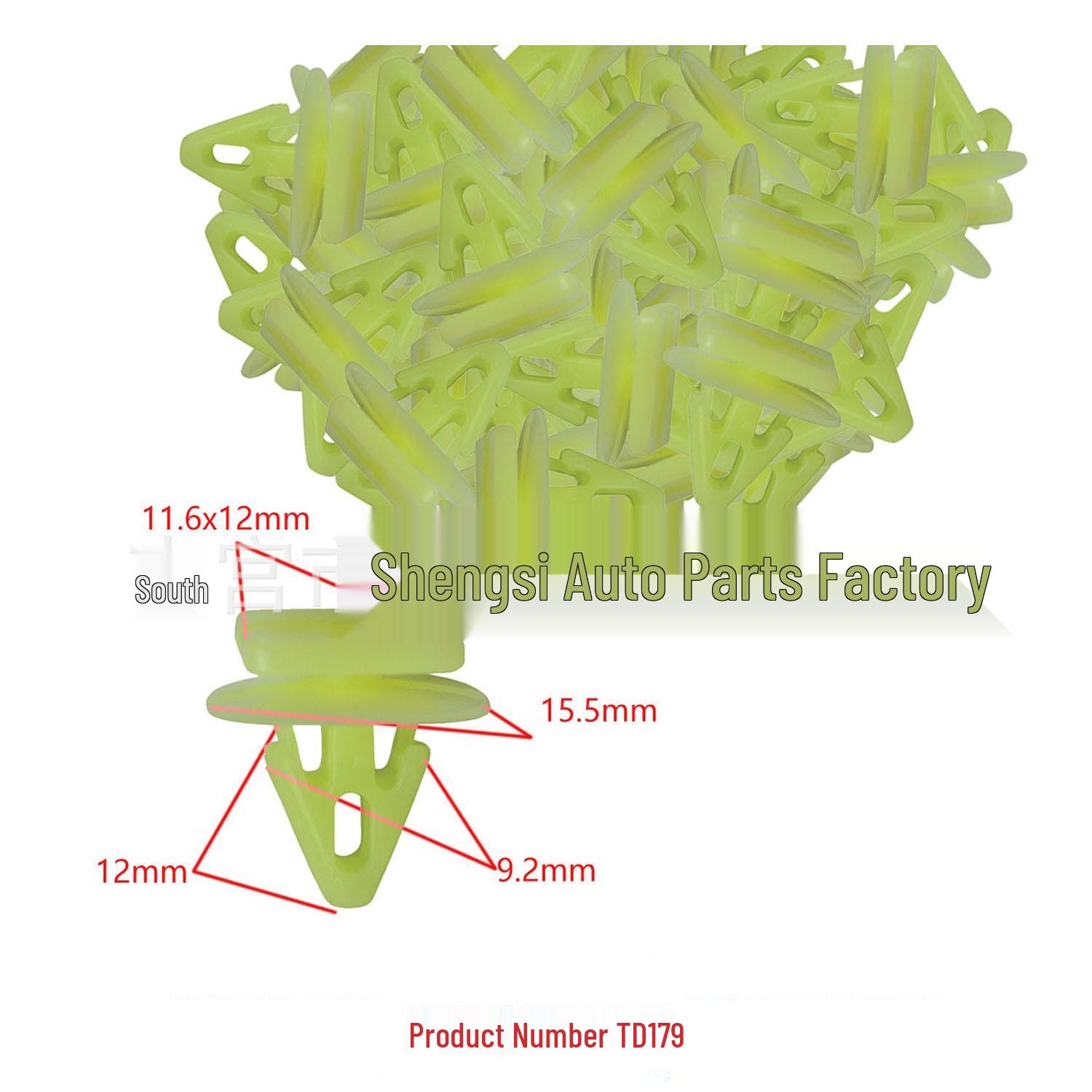 

Southeast Deli Car Door Panel Trim Clips and Guard Plate Buckles 2000 Clips