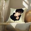 Sean Xiao Zhan Actor Pillow Case Double-Sided Plush Sofa Cushion Covers Organic Breathable Invisible Zipper