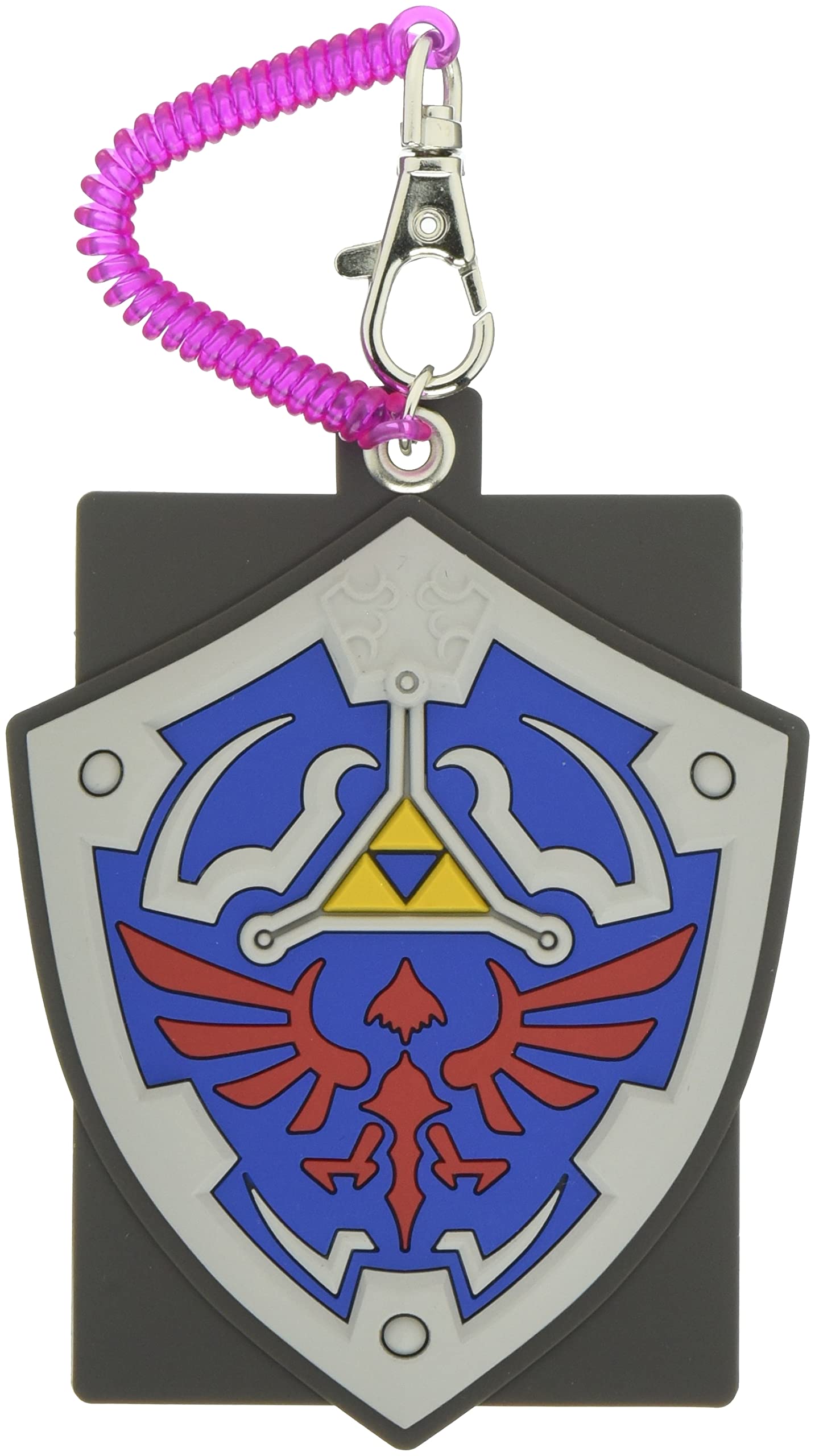 

Legend of Zelda Miscellaneous Goods Series Legend of Zelda Rubber Pass Case Height 11cm (Hylian Shield)