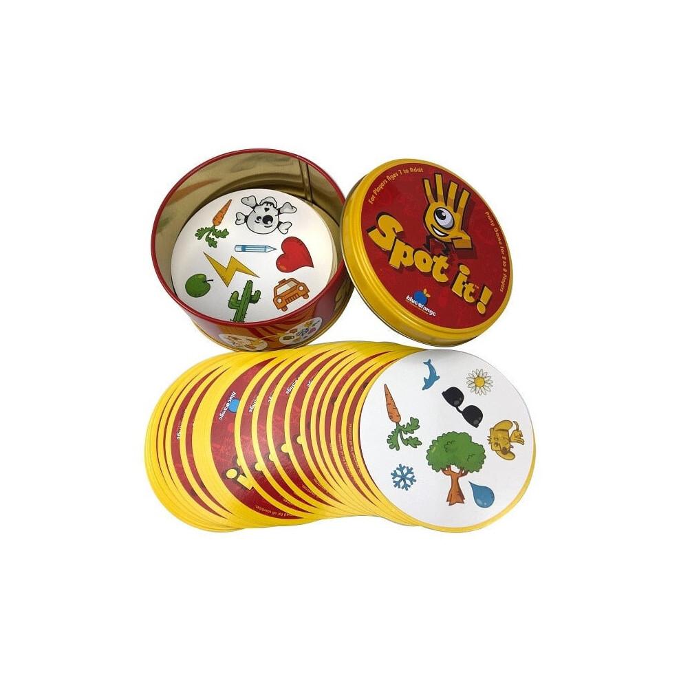 8+ Dobble spot it kaarten spel met dieren, alfabetten en cijfers