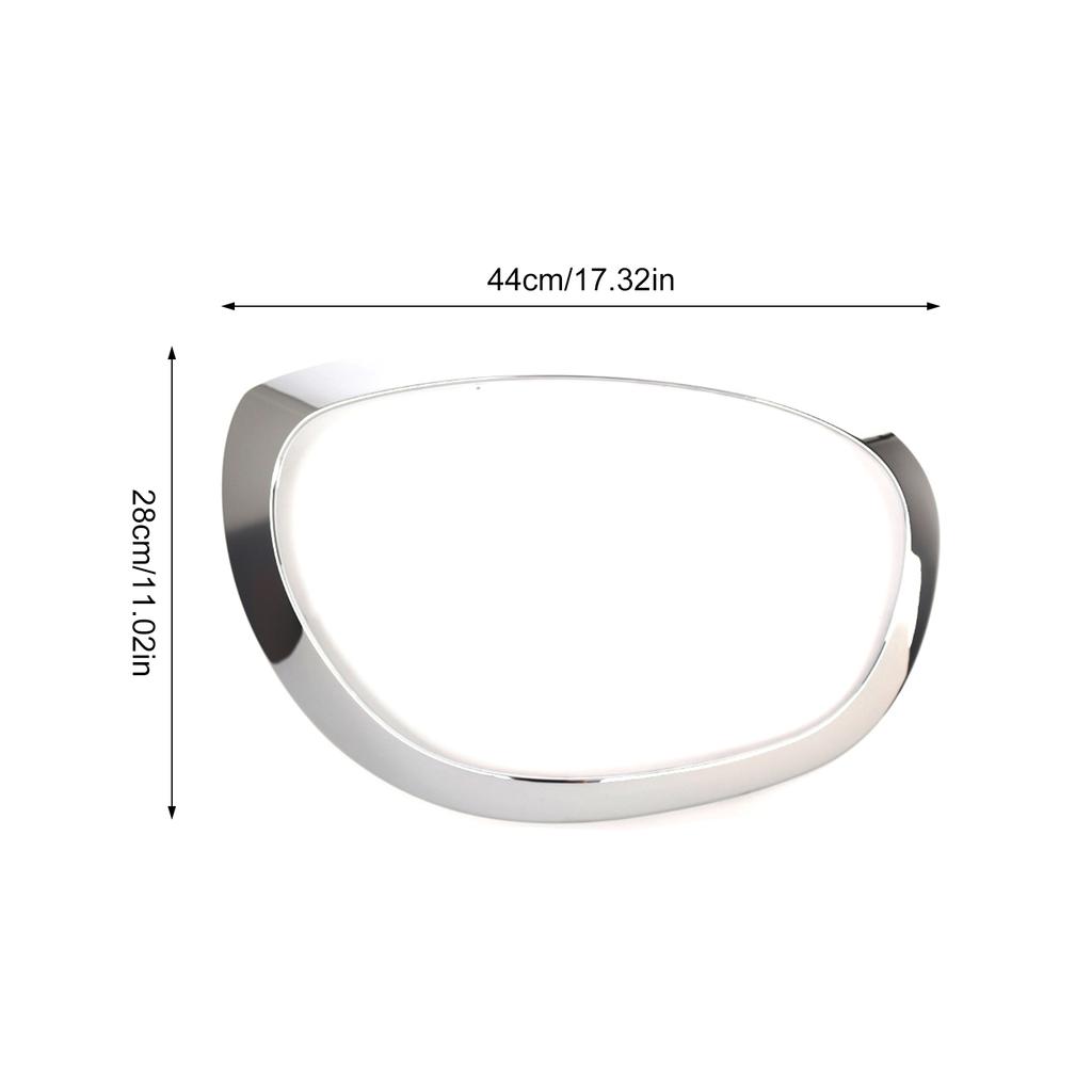 New 2Pcs Car Headlight Trim Left and Right Headlight Frame Bezel Surround Cover for BMW Mini F60 F61 2017-2025 Car Accessories