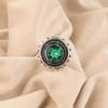Green Emerald Gemstone Ring, Handmade Jewelry, 925 Solid Sterling Silver Ring, Attractive Jewelry Ring For Wedding Gift
