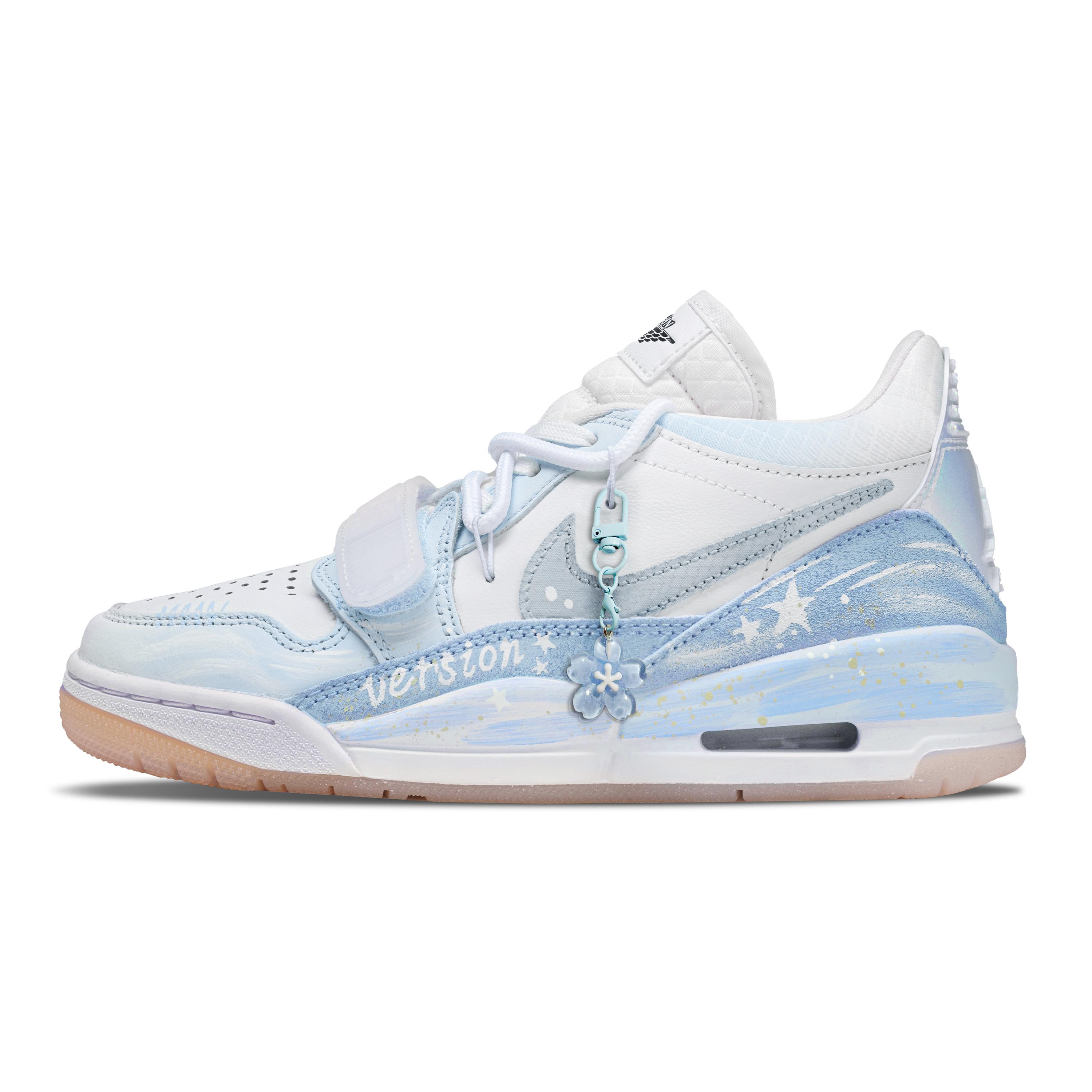 

Jordan Legacy 312 Love At First Sight Cushioning Coverage Height Increasing Low top Vintage Basketball Shoes Unisex HF3182-100(Team365-) 36.5