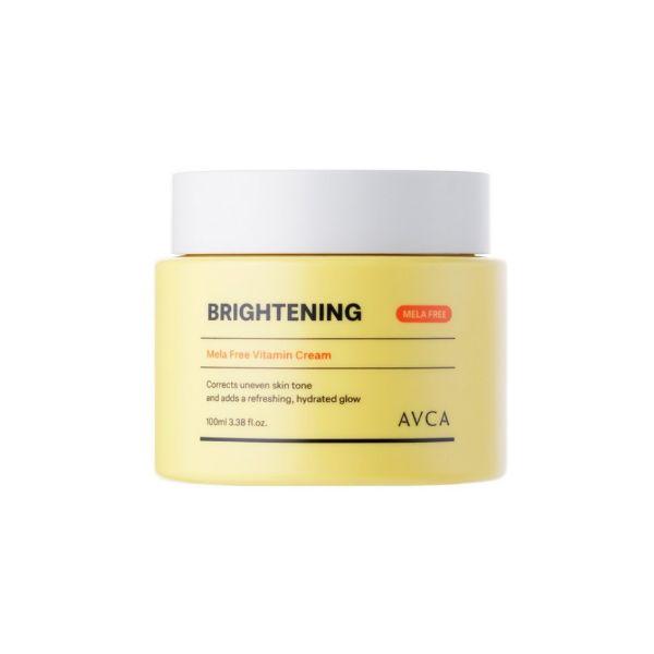 ABKA Mela-Free Vitamin Brightening Cream (100ml) - Intensive Dark Spot & Tone-Up Care