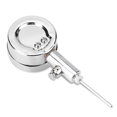 Alomejor Ball Pressure Gauge, High Precision, Easy Operation, Internal Pressure Gauge, Air Gauge, Rugby, Soccer, Volleyball, Basketball Metal