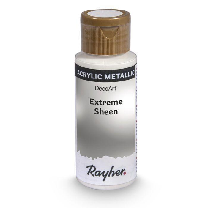 Peinture acrylique - RAYHER - Extreme Sheen - 59 ml - Argenté - Brillant