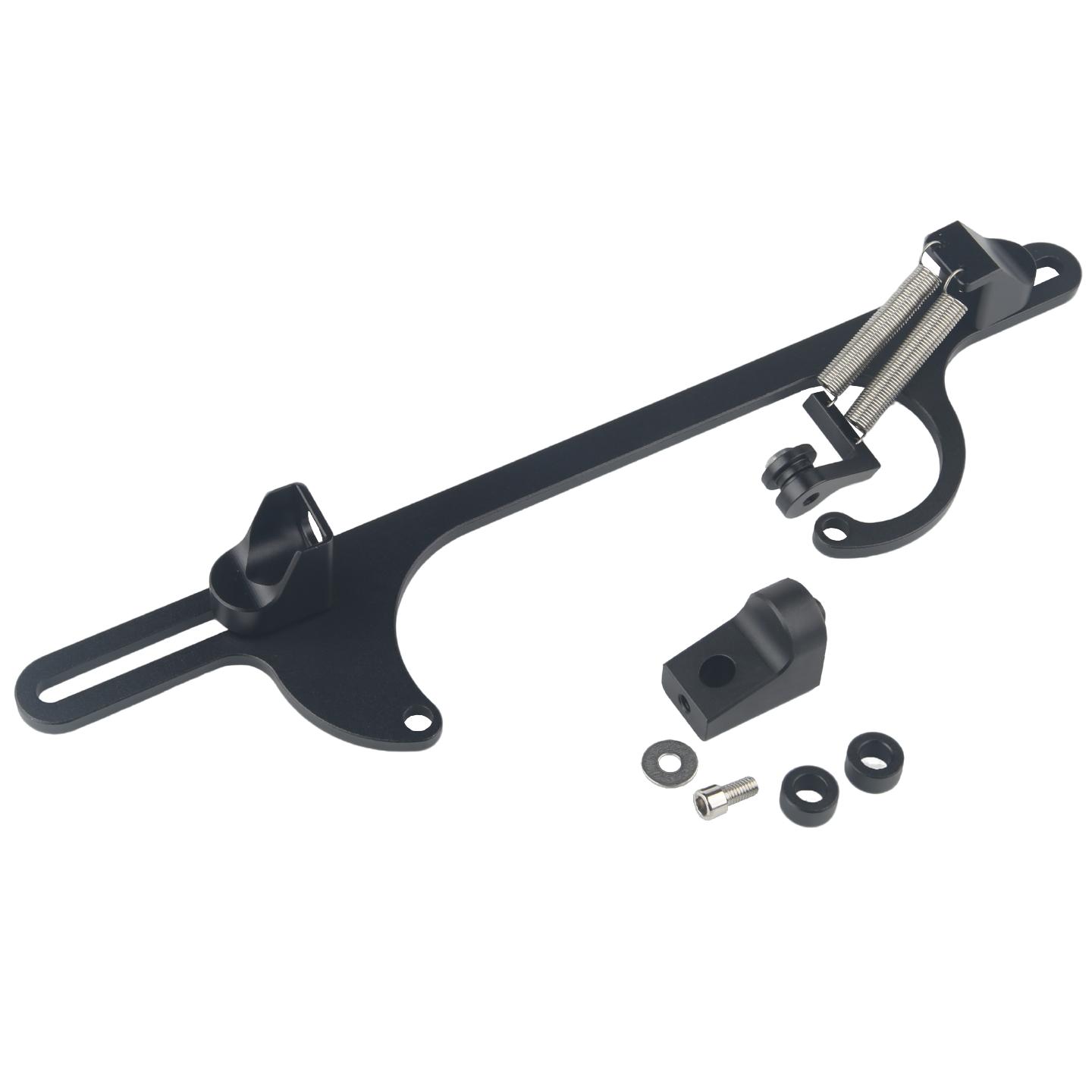 Racing Car Aluminum Engine Throttle Cable Bracket for 4150 4160 Series Carburetor 350 Black чёрный