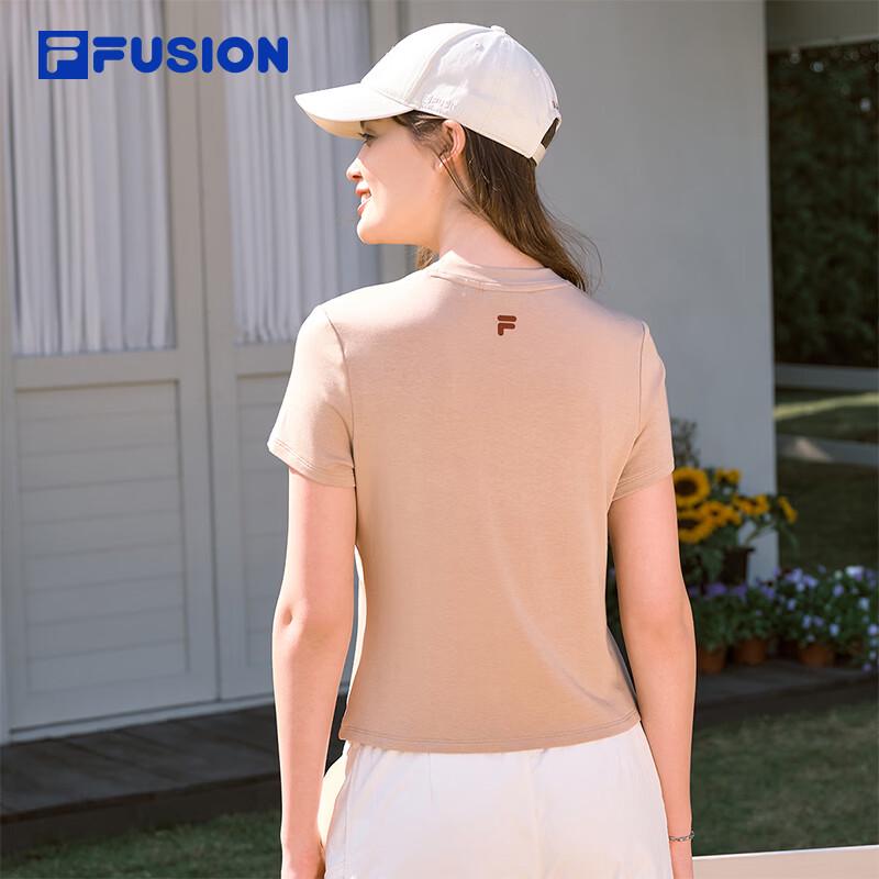 FILA FUSION Women's Bear Logo Short Sleeve T-Shirt