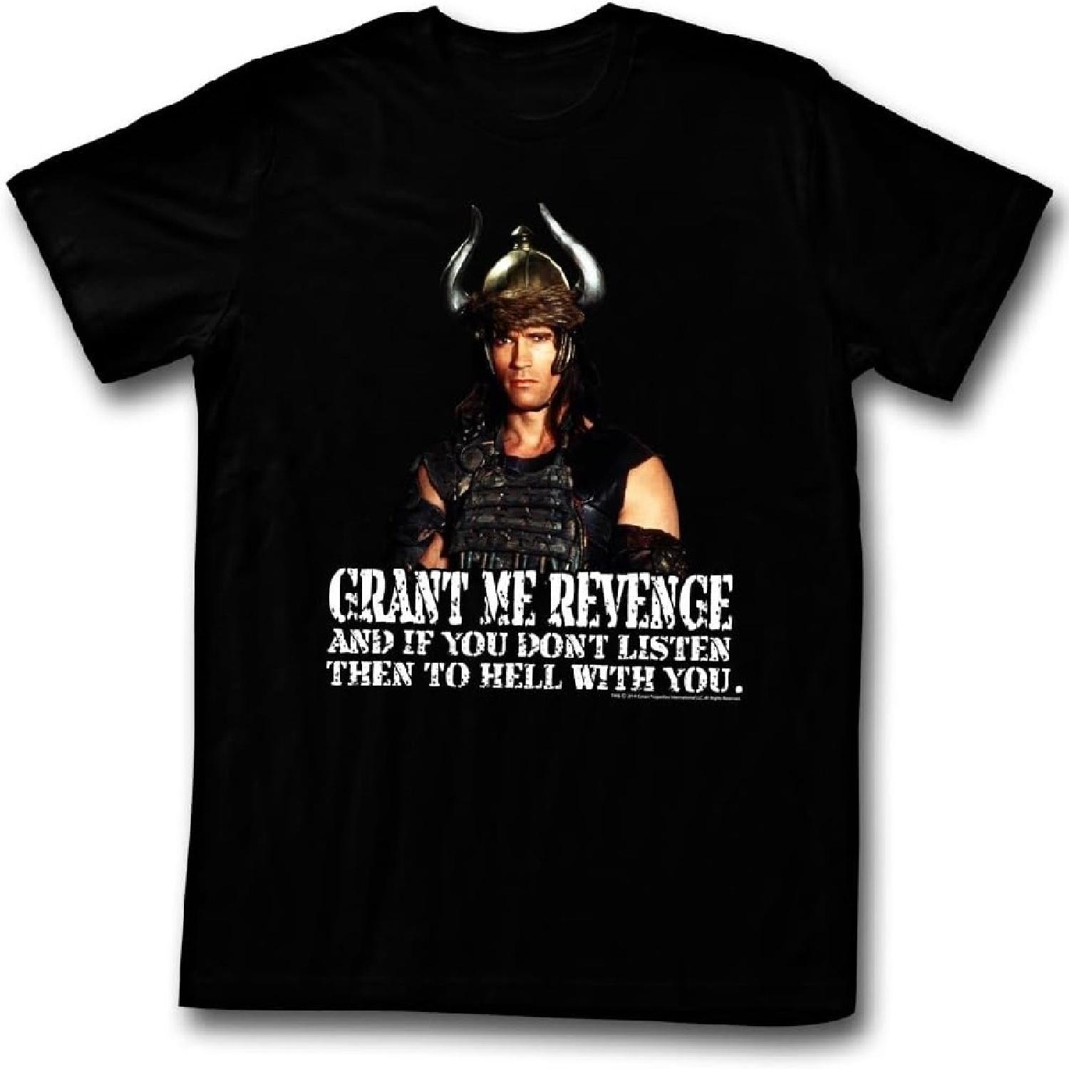 

A&E Designs Conan The Barbarian Shirt Grant Me Revenge T-Shirt XXXXXL