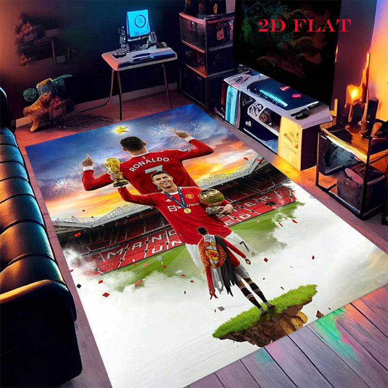 CR poster Carpet Rug for Living Room Bedroom Home Sofa Decoration,Kids play Nonslip Floor Mat