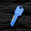 2PCS Mini Pocket Knife Portable Utility Knifes Survival Knife Keychain Pendant Gadget Letter Package Opener