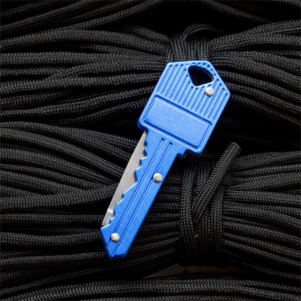 2PCS Mini Pocket Knife Portable Utility Knifes Survival Knife Keychain Pendant Gadget Letter Package Opener