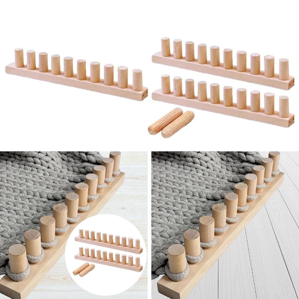 Chunky Blanket Loom Sewing Party Gift Christmas No Needle Required Hand Knit Board Weaving Loom for Yarn Craft Project Knitting