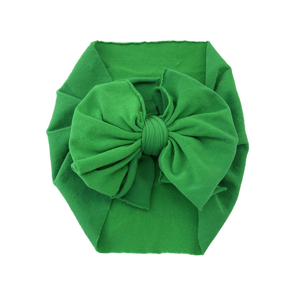 Baby Hair Accessories Nylon Big Bow Children'S Headband Super Soft Wide Headband Baby Stockings Headband
