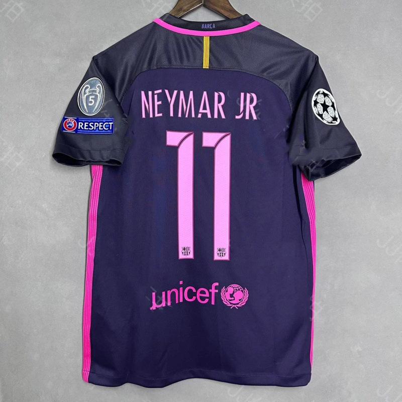 Vintage Trikot Fußballtrikot Trainings trikot Klassischer Sternendruck Verein AC Barcelona C Romesi Trikot