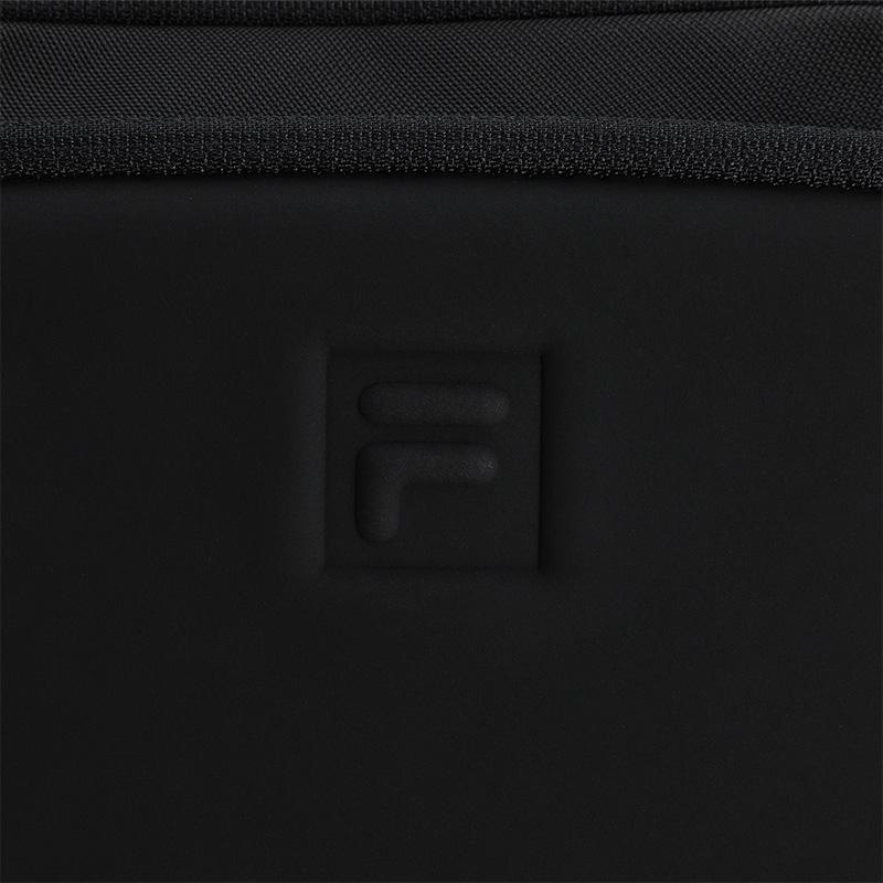 New FILA Fitness Series Fabric, PU Backpack Men's Jet Black A13M521102FBK
