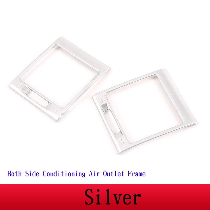 

For Mercedes Benz G-Class W463 2004-2011 Car Console Dashboard Central & Both Side Conditioning Air Outlet Frame Car Accessories 4