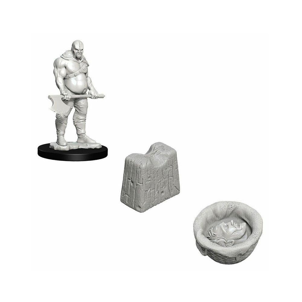

Wizkids Deep Cuts Unpaint Mini Executioner & Chopping Block