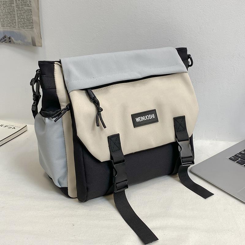 

Летние женские сумки для женщин Новая сумка почтальона контрастного цвета Сумки для поездок на работу Маленькие сумки через плечо Сумки через плечо на одном плече