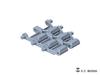 ET Model WWII US Army M18 Hellcat Tank Destroyer with Working Tracks for Tamiya Plastic Model 1/35 Kits, P35-036