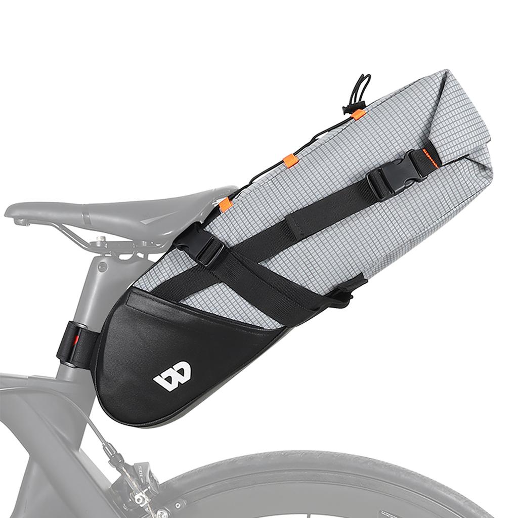 Waterproof Bike Saddle Bag 10L Bicycle Seat Bag Road Mountain Bike Tail Bag Bicycle Bag Pannier
