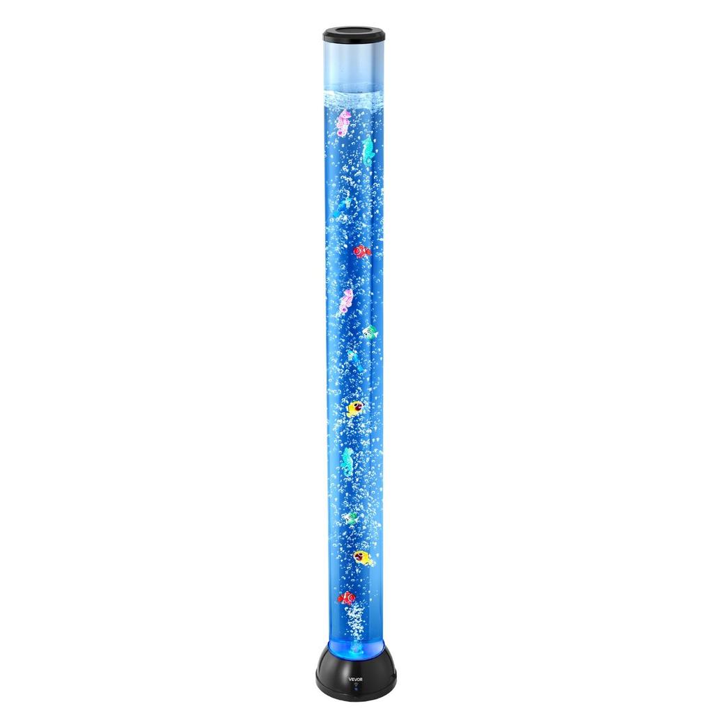 Blasensäulenlampe 16 Farben 120 cm Sensorisches Aquarium-Lampe zur Entlastung Beruhigend