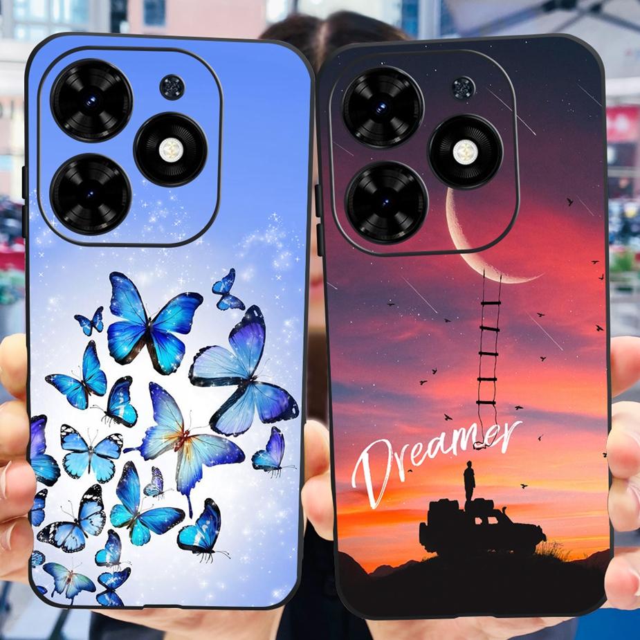For Infinix Smart 8 Case X6525 Luxury Popular Painted Cover Matte Phone Case For Infinix Smart 8 Smart8 Soft Fundas 6.6'' Bumper