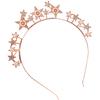 Blingbling Rhinestone Star Headband for Women Evening Parties Formal Event Gathering Accessories Hairhoop Party Props