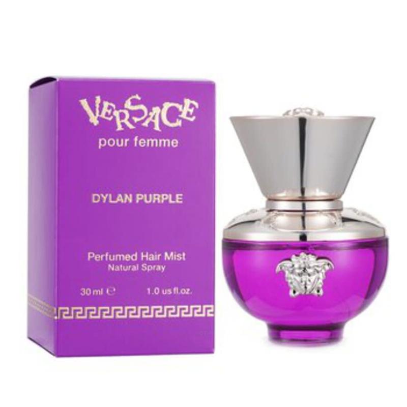 Versace Hair Mist Purple Perfume Fruity Floral Perfume EDP 14552352 14552352-30ml