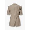 Vov Belted Half Sleeve Jacket  7156210006 