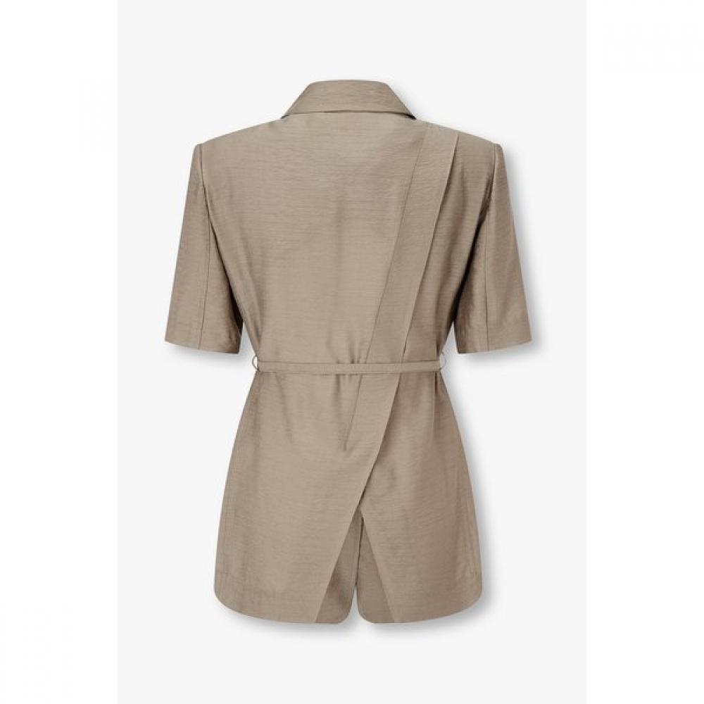 Vov Belted Half Sleeve Jacket  7156210006 