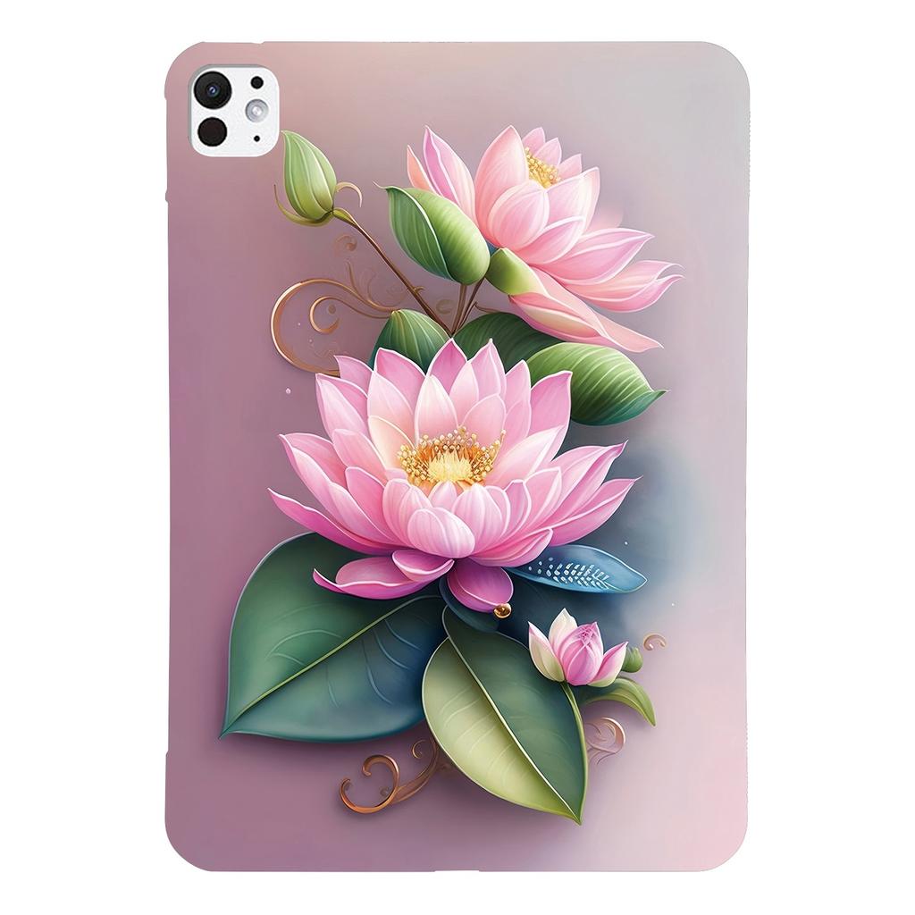 For iPad Pro 11 (2024) Case Pattern Printing Slim Soft TPU Tablet Cover